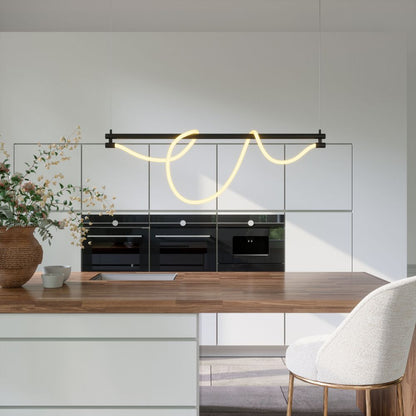 Adder Steel Black Ceiling Lamp
