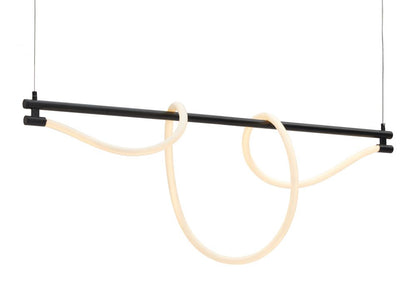 Adder Steel Black Ceiling Lamp