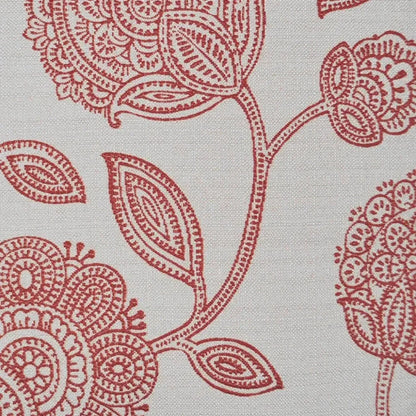 Adeline Red Throw Pillow With Insert