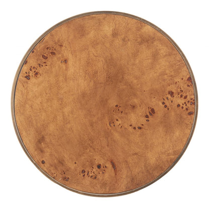 Afinato Wooden Brown Side Table