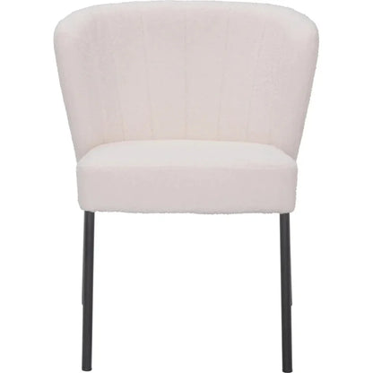 Aimee Performance Fabric Armless Dining Chair 2PC