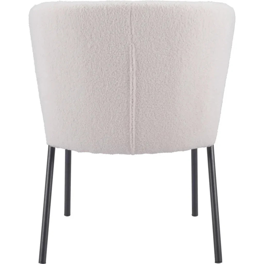 Aimee Performance Fabric Armless Dining Chair 2PC