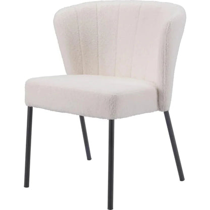 Aimee Performance Fabric Armless Dining Chair 2PC