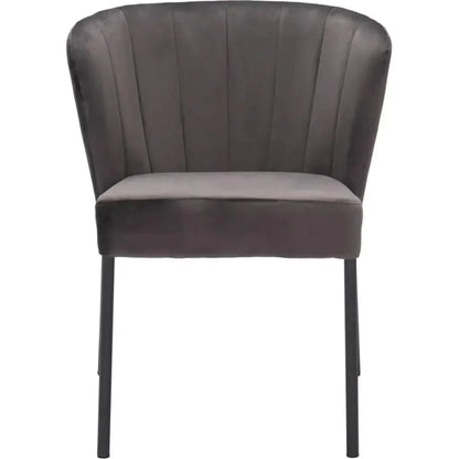 Aimee Performance Fabric Armless Dining Chair 2PC
