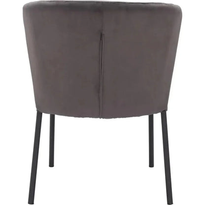 Aimee Performance Fabric Armless Dining Chair 2PC
