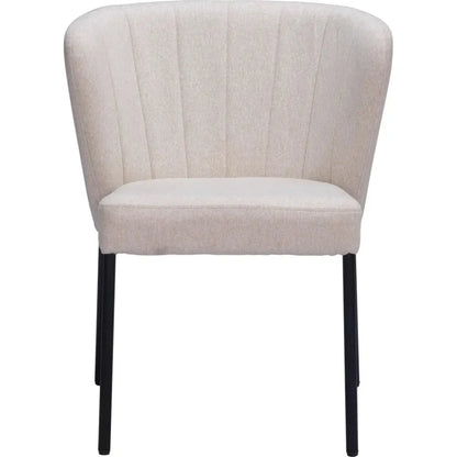 Aimee Performance Fabric Armless Dining Chair 2PC