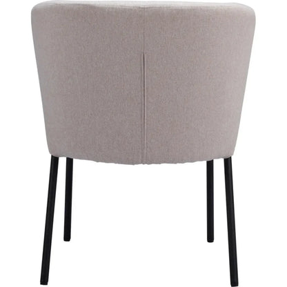 Aimee Performance Fabric Armless Dining Chair 2PC