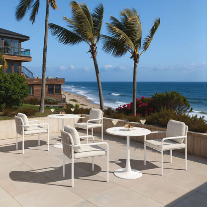 Aite Olefin Fabric Dining Chair 2PC
