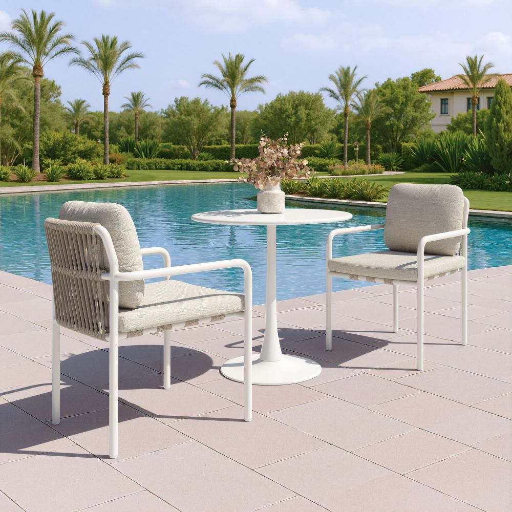 Aite Olefin Fabric Dining Chair 2PC