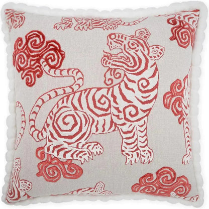 Akbar Coral Coral Large Throw Pillow Insert