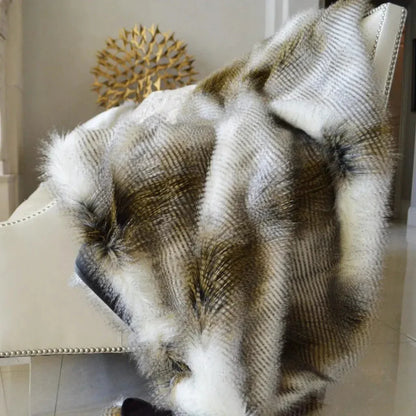 Alaskan Hawk Corded Throw