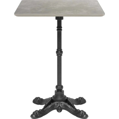Alfresco Metal Gray Square Dining Table