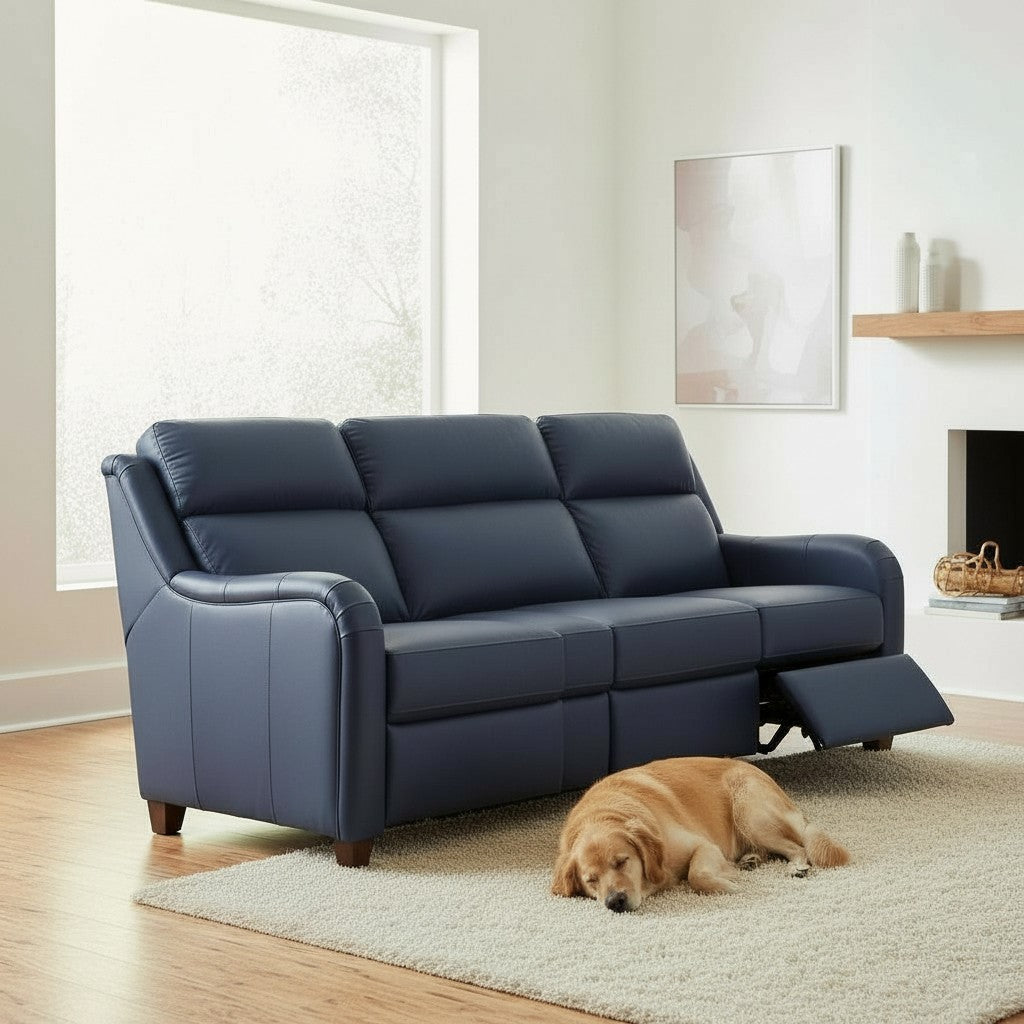 Alicia Luxury Power Motion Leather Sofa