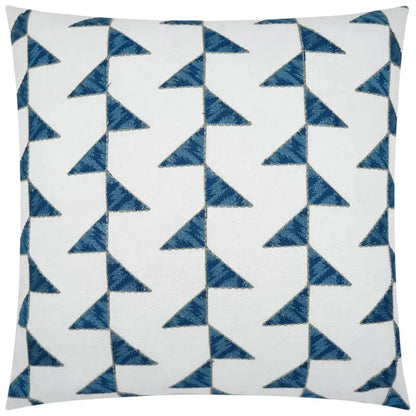 Alignment Lapis Blue Large Throw Pillow Insert