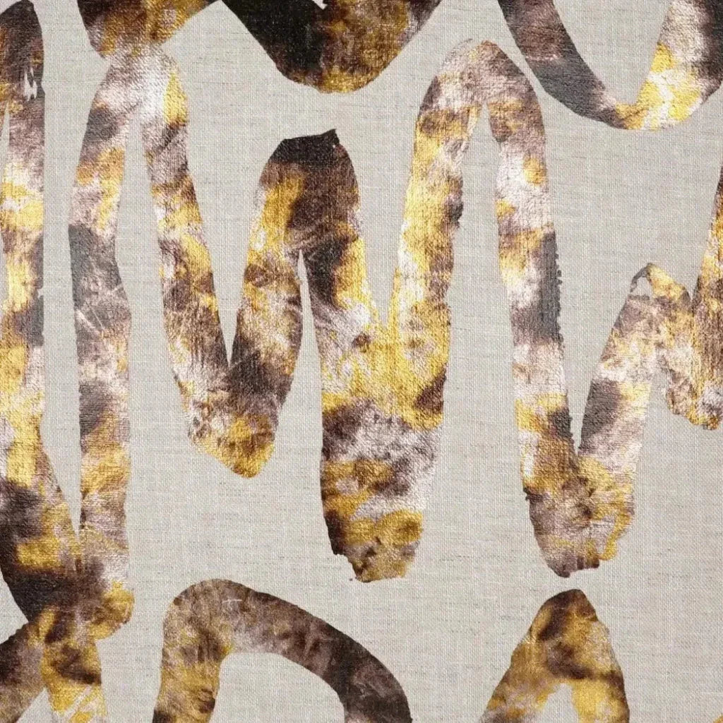 Alita Copper Abstract Copper Large Throw Pillow Insert