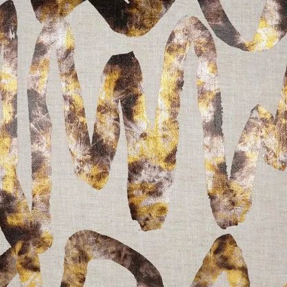 Alita Copper Abstract Copper Large Throw Pillow Insert