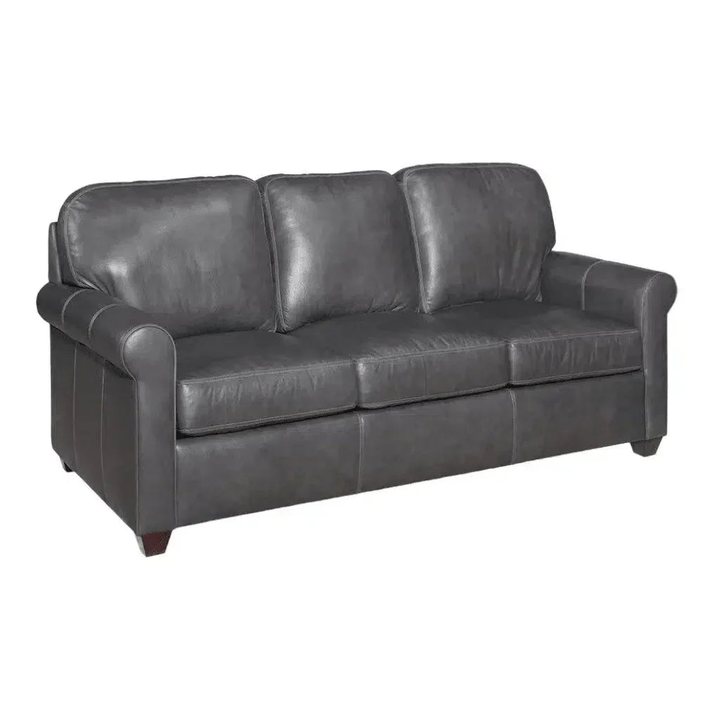 All American Cowboy Custom Made Leather Couch - America