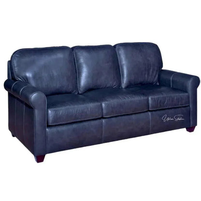 All American Cowboy Custom Made Leather Couch - America