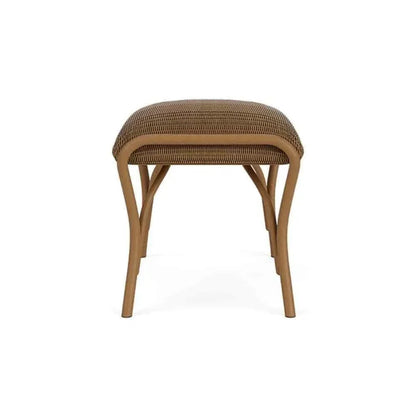All Seasons Patio Ottoman Bench Padded Seat Outdoor