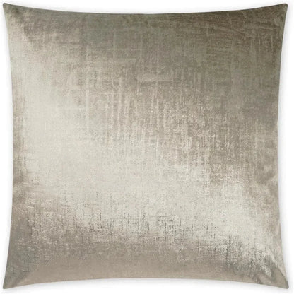 Alnwick Buff Glam Solid Taupe Large Throw Pillow Insert