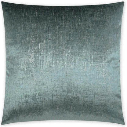 Alnwick Spa Glam Solid Teal Large Throw Pillow Insert