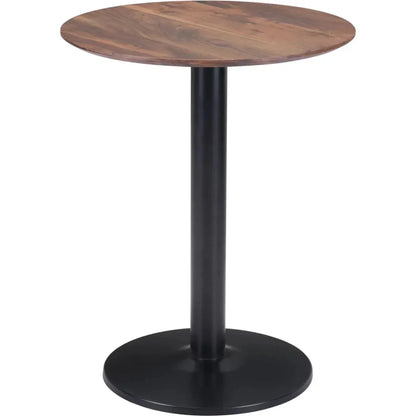 Alto Bistro Table Brown & Black Made Steel