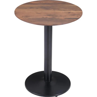 Alto Bistro Table Brown & Black Made Steel