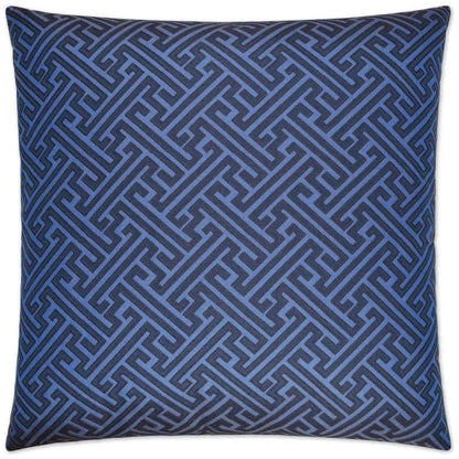 Amazed Blue Throw Pillow With Insert