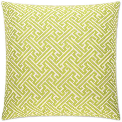 Amazed Green Throw Pillow With Insert