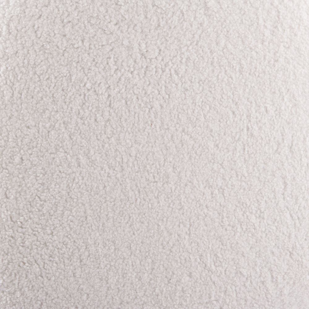 Amber Cream Fabric Ottoman