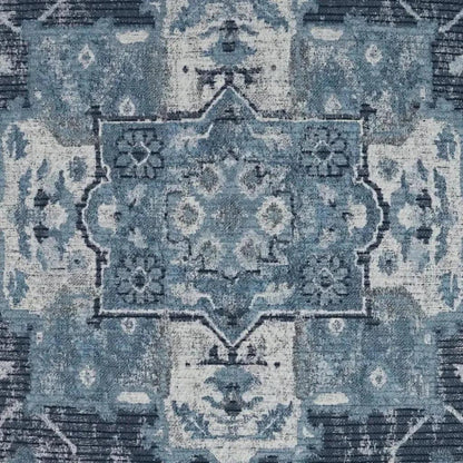 Amici Indigo Slate Blue Large Throw Pillow Insert