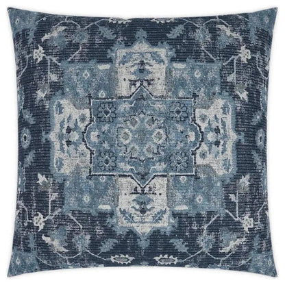 Amici Indigo Slate Blue Large Throw Pillow Insert