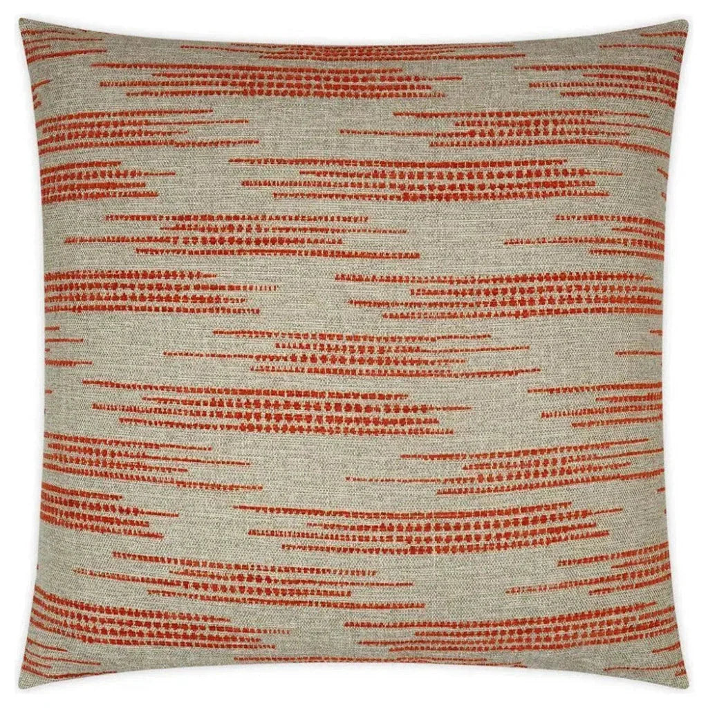 Amsterdam Red Throw Pillow With Insert