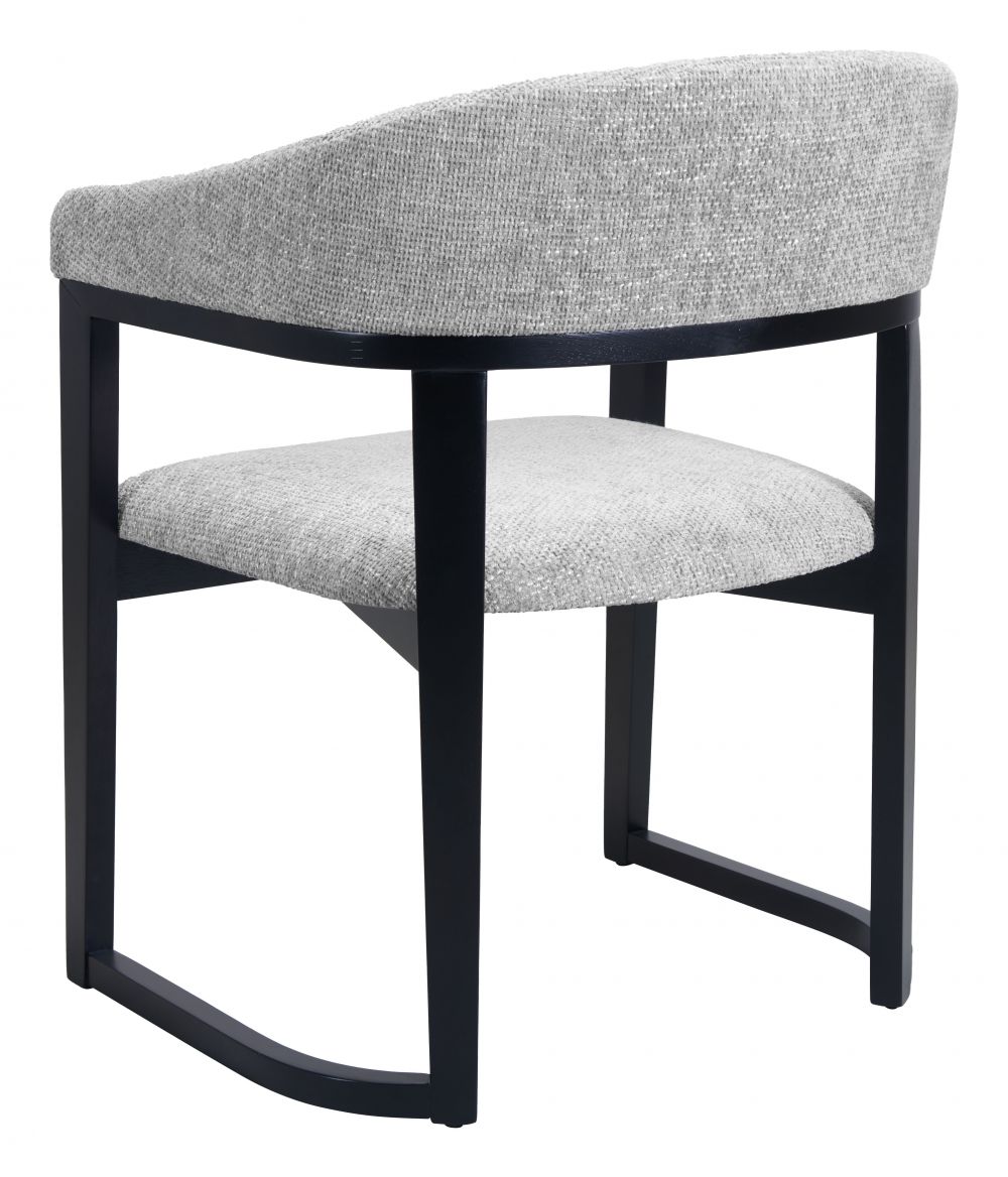 Anasa Grey Fabric Dining Chair
