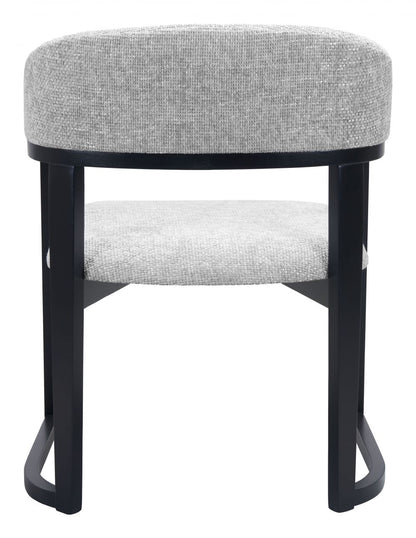Anasa Grey Fabric Dining Chair