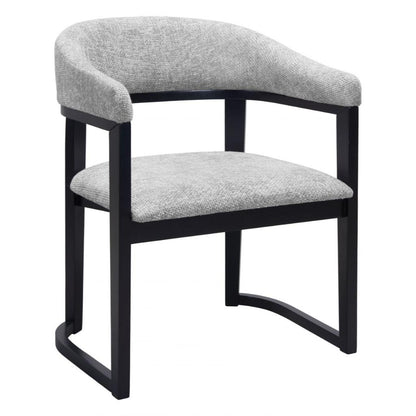 Anasa Grey Fabric Dining Chair