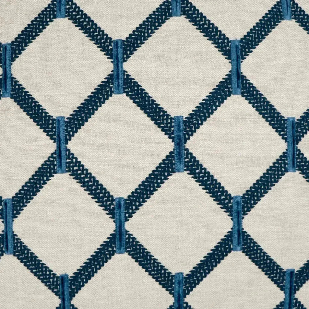 Anastasia Blue Navy Large Throw Pillow Insert