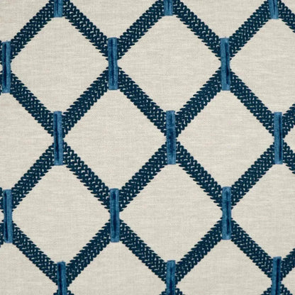 Anastasia Blue Navy Large Throw Pillow Insert