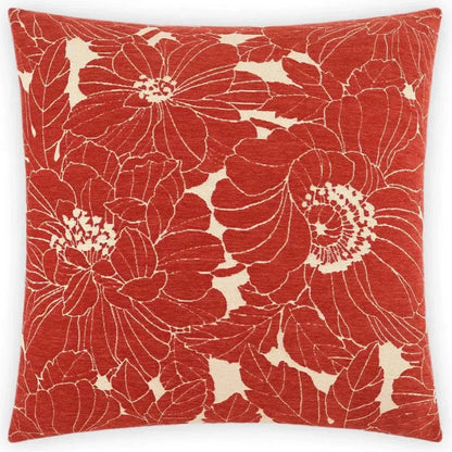 Anathallo Berry Red Throw Pillow With Insert