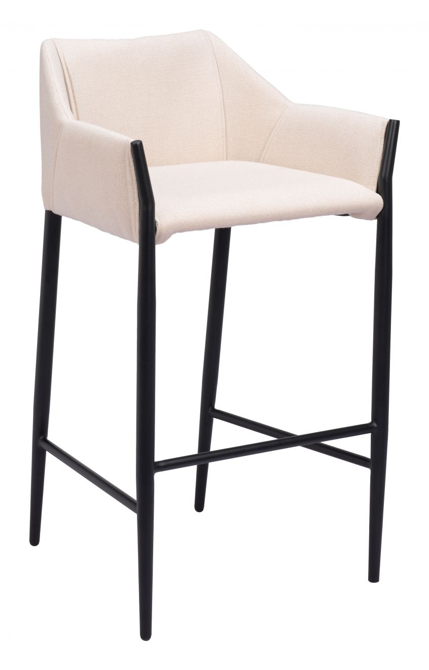 Andover Soft Fabric Barstool