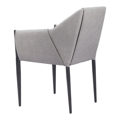 Andover Steel Frame Dining Arm Chair 2PC
