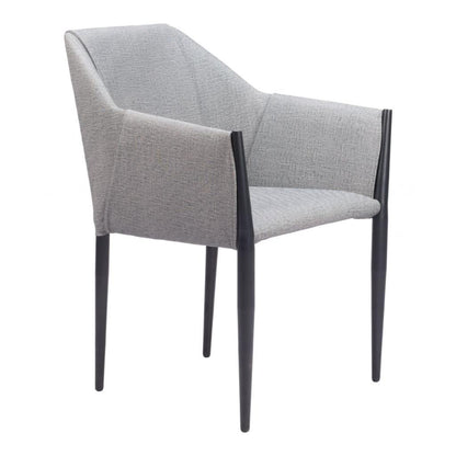Andover Steel Frame Dining Arm Chair 2PC