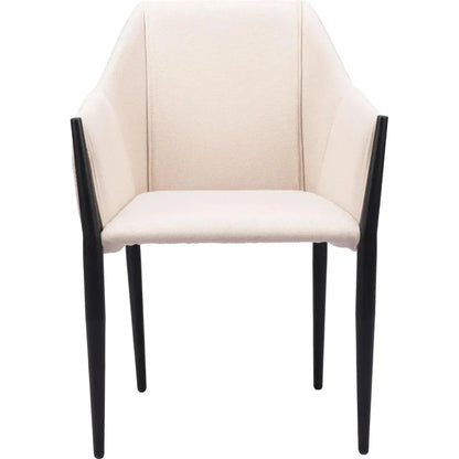 Andover Steel Frame Dining Arm Chair 2PC