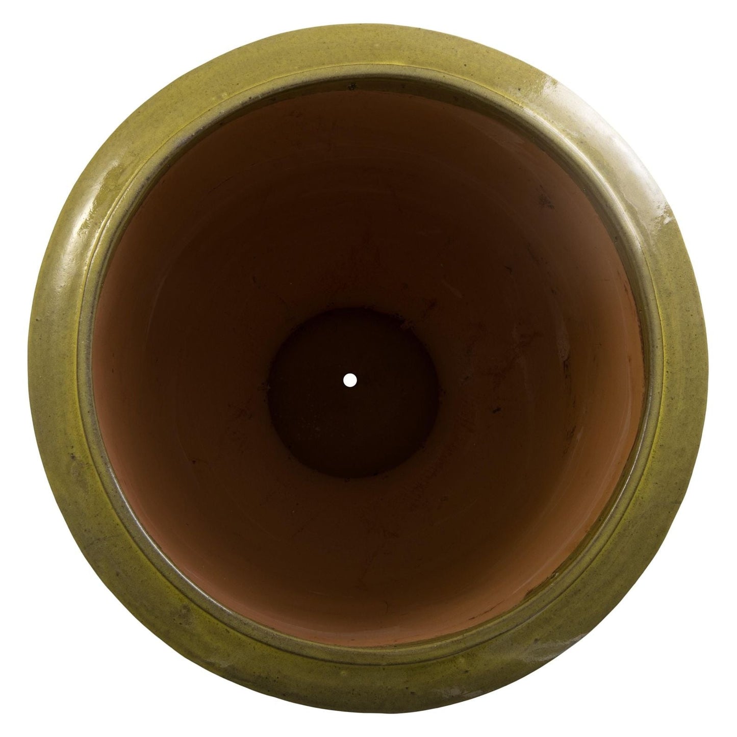 Anduze French Yellow Ceramic Outdoor Planter