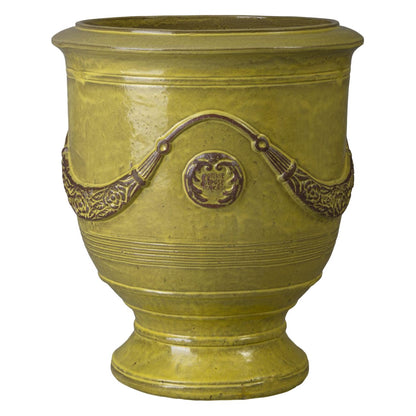 Anduze French Yellow Ceramic Outdoor Planter