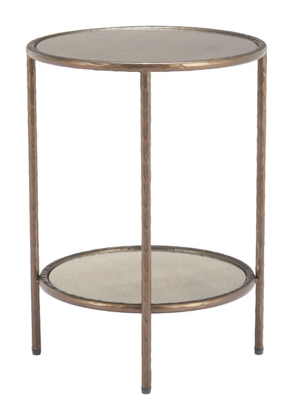 Anelli Steel Frame Round Side Table