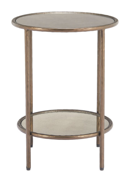 Anelli Steel Frame Round Side Table