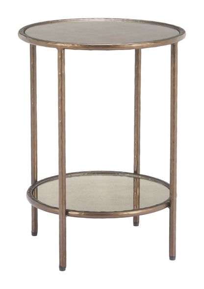 Anelli Steel Frame Round Side Table