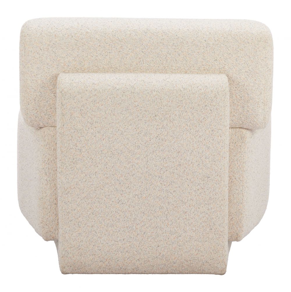 Anese Textured Fabric Club Chair