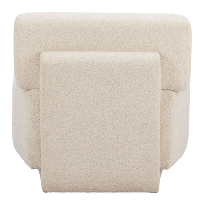 Anese Textured Fabric Club Chair